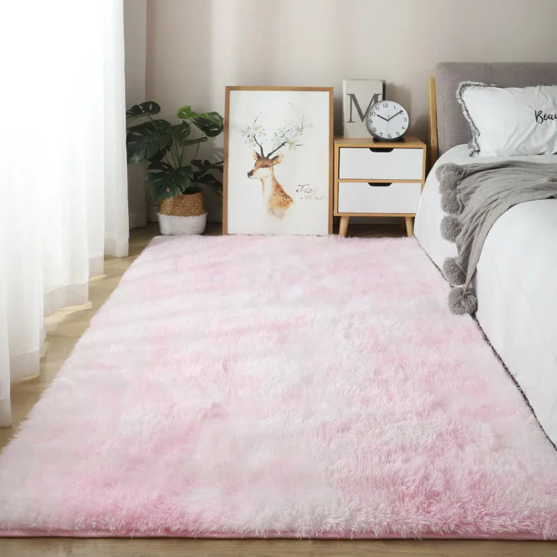 Fluffy Shaggy Area Rug 160x230cm – Soft Non-Slip Carpet for Bedroom & Living Room
