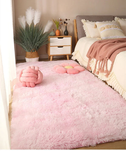 Fluffy Shaggy Area Rug 160x230cm – Soft Non-Slip Carpet for Bedroom & Living Room