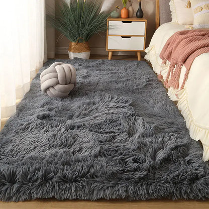 Fluffy Shaggy Area Rug 160x230cm – Soft Non-Slip Carpet for Bedroom & Living Room