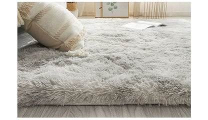 Fluffy Shaggy Area Rug 160x230cm – Soft Non-Slip Carpet for Bedroom & Living Room