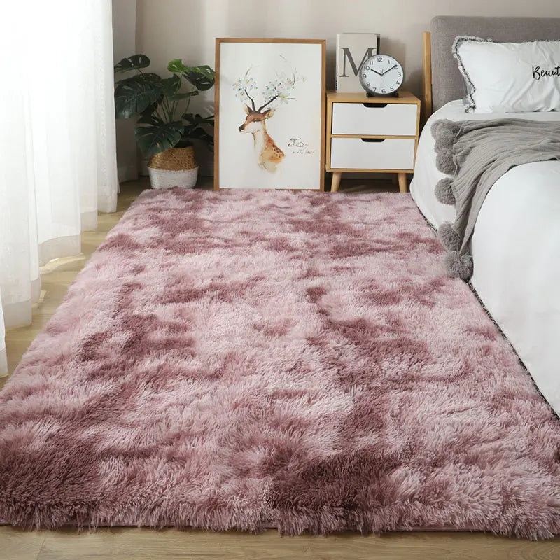 Fluffy Shaggy Area Rug 160x230cm – Soft Non-Slip Carpet for Bedroom & Living Room