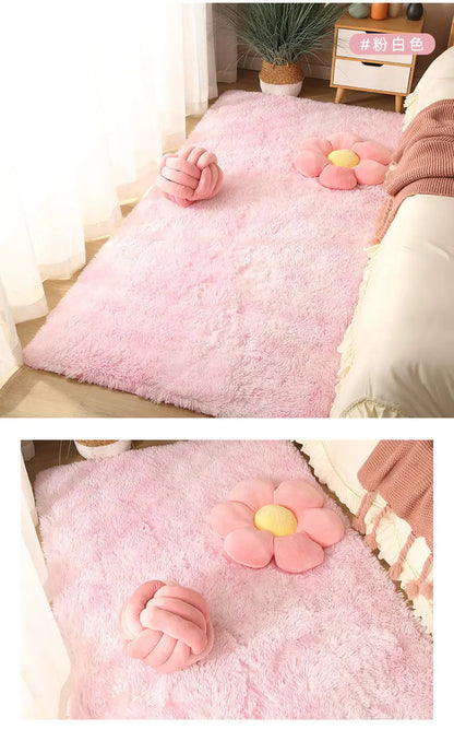 Fluffy Shaggy Area Rug 160x230cm – Soft Non-Slip Carpet for Bedroom & Living Room
