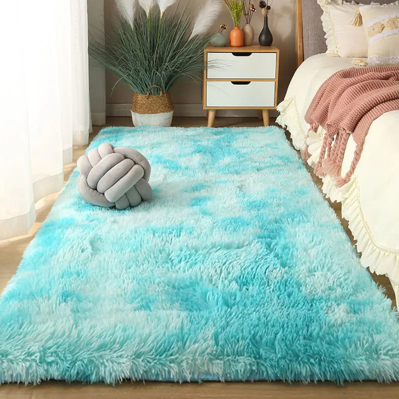 Fluffy Shaggy Area Rug 160x230cm – Soft Non-Slip Carpet for Bedroom & Living Room