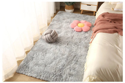 Fluffy Shaggy Area Rug 160x230cm – Soft Non-Slip Carpet for Bedroom & Living Room