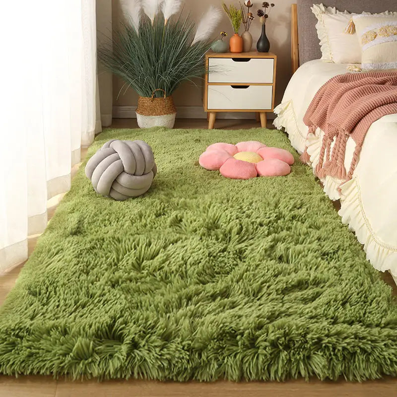 Fluffy Shaggy Area Rug 160x230cm – Soft Non-Slip Carpet for Bedroom & Living Room