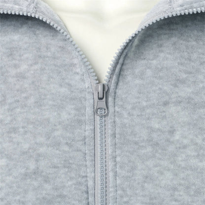 Men's casual sports zipper stand up collar jacket, men's solid color top