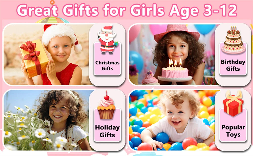 New Kids Smart Phone Children Toy Mini Smart Phone Toys 28 Games Dual Camera Music Video Player Boys Girls Birthday Gifts