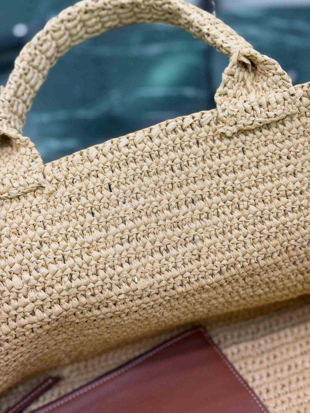 Summer Hand Woven Tote Bag 26 Fashion Versatile Large Capacity Handbag for Beach Vacation