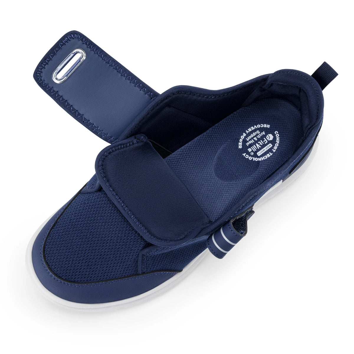 FitVille Diabetic Shoes for Men Extra Wide Hook