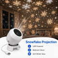 360° Rotating Starry Ocean Projection Night Light Dynamic Projector Decorative Lamp Ocean-Themed Projection Light Festival Gift