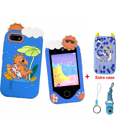 New Kids Smart Phone Children Toy Mini Smart Phone Toys 28 Games Dual Camera Music Video Player Boys Girls Birthday Gifts