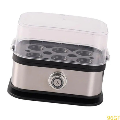 Space Saving Eggs Boiler 200W Automatic Cooker 6 Eggs Capacity Electric Steamer Multi Functional Kitchen Appliance