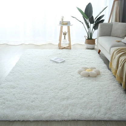 Fluffy Shaggy Area Rug 160x230cm – Soft Non-Slip Carpet for Bedroom & Living Room