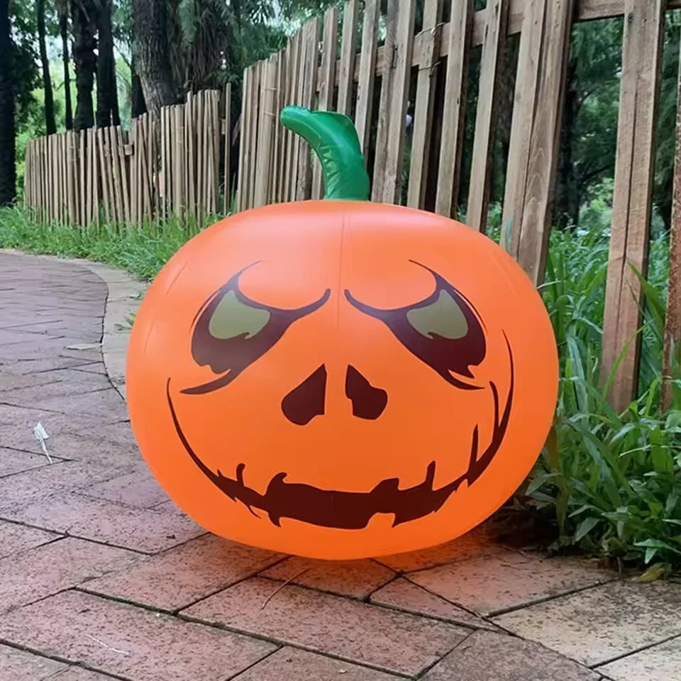 Halloween Inflatable Pumpkin Ball PVC Hanging Large Balloons for Bar Haunted House Shopping Mall Outdoor Yard Party Decoration
