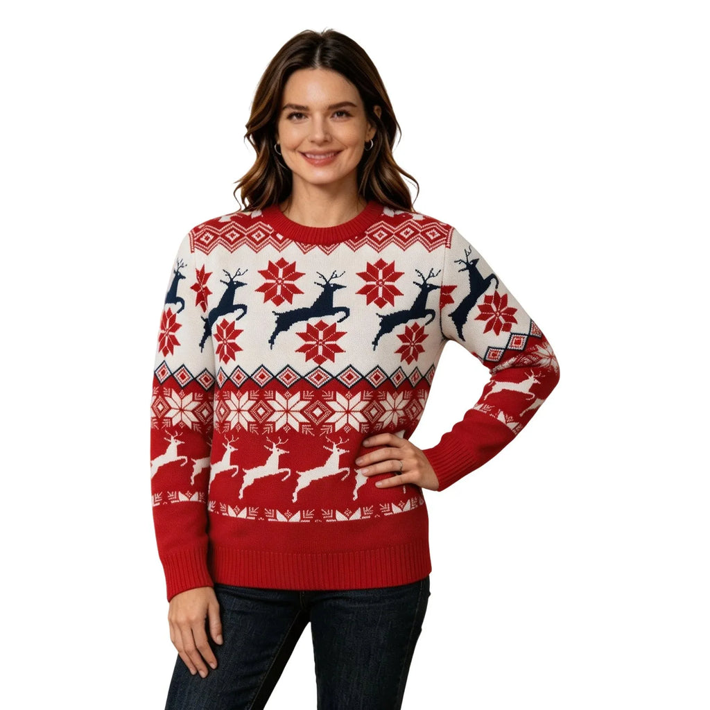Family Matching Christmas Sweater Outfits For Women Men Kids Soft Warm Funny Knit 2026 New Merry Christmas Print Pajamas Set