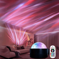 Color-changing Moon Galaxy Projector Light USB Plug-and-Play Christmas Tree RGB Projector Lamp Mini Flashing Light Effect