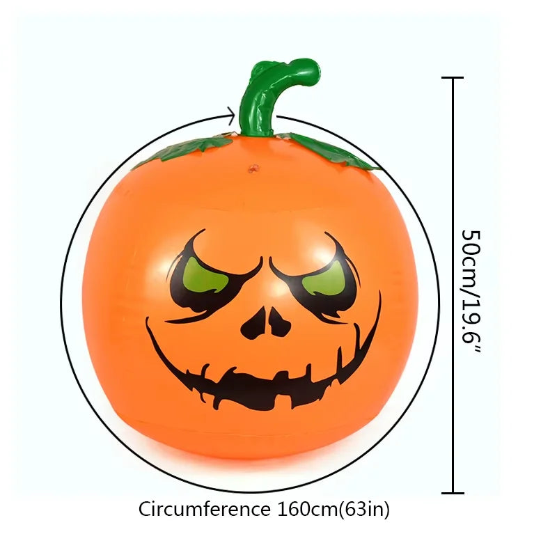 Halloween Inflatable Pumpkin Ball PVC Hanging Large Balloons for Bar Haunted House Shopping Mall Outdoor Yard Party Decoration