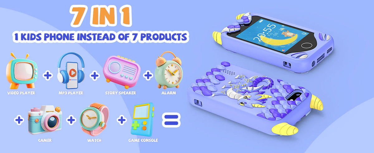 New Kids Smart Phone Children Toy Mini Smart Phone Toys 28 Games Dual Camera Music Video Player Boys Girls Birthday Gifts