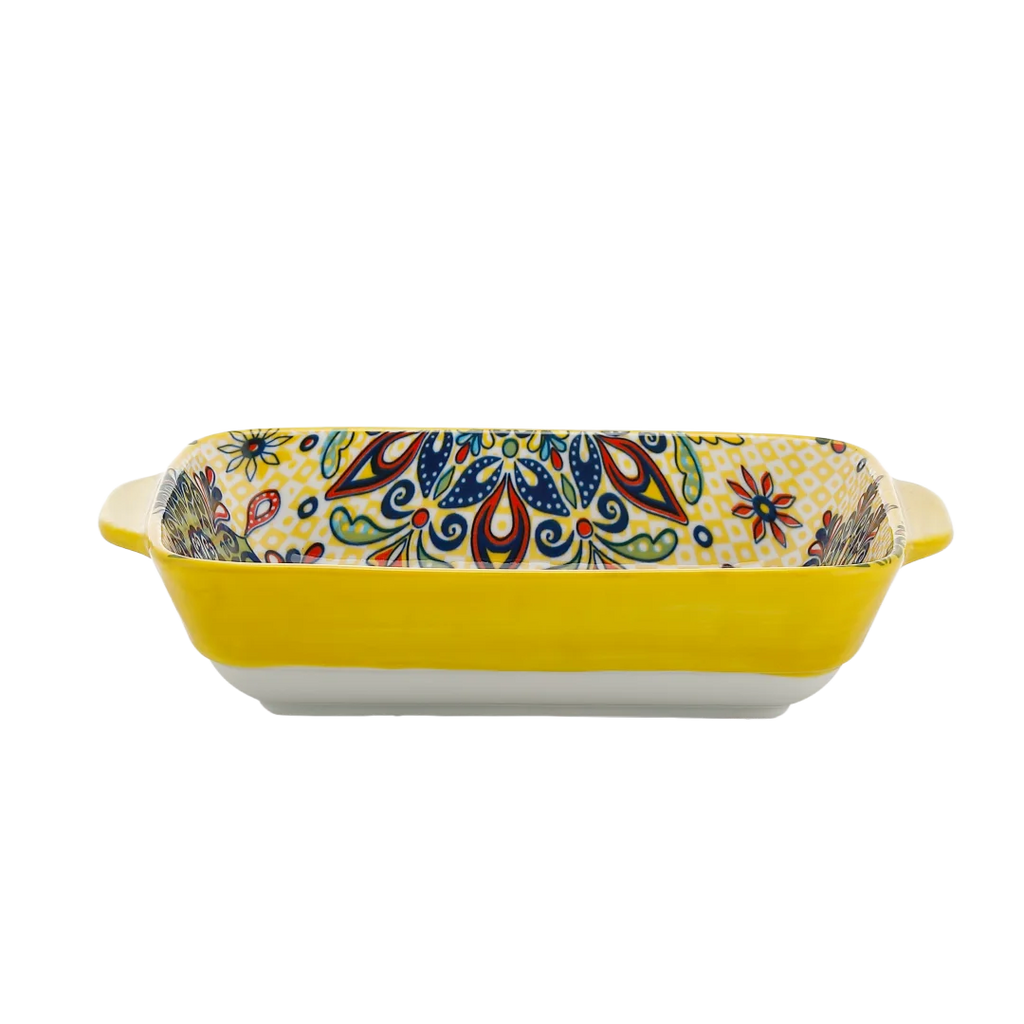 New Bohemian Egg-shaped Ceramic Baking Pan Pasta Plate Fruit Salad Plate Colorful Combination Set 9 inch