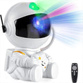 Astronaut Galaxy Projector Night Light White Holding Star, Stars Projectors Lamp for Kids Bedroom, Space Decor & Gift