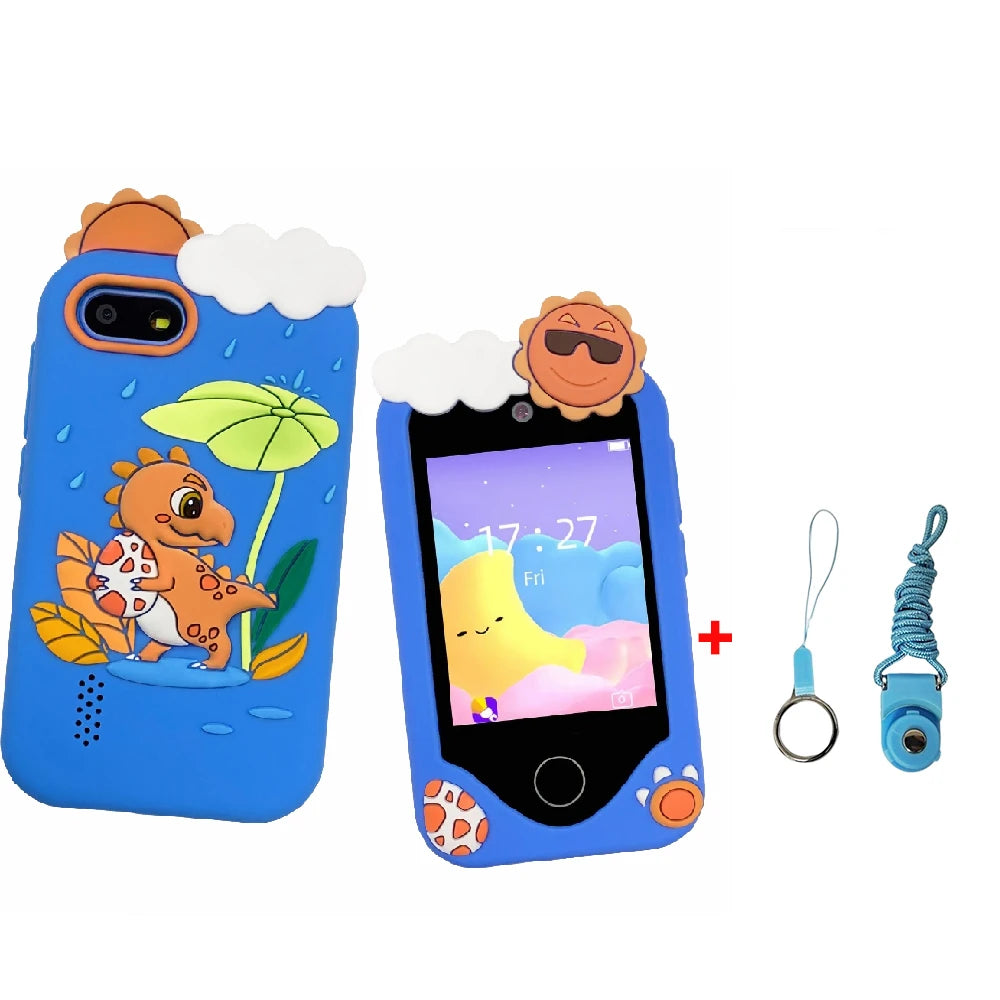New Kids Smart Phone Children Toy Mini Smart Phone Toys 28 Games Dual Camera Music Video Player Boys Girls Birthday Gifts