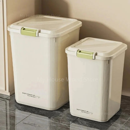 10kg Rice Storage Container with Airtight Lid – Grain Dispenser for Rice, Cereal & Pet Food