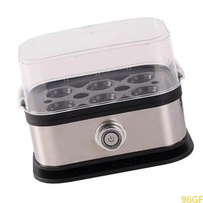 Space Saving Eggs Boiler 200W Automatic Cooker 6 Eggs Capacity Electric Steamer Multi Functional Kitchen Appliance