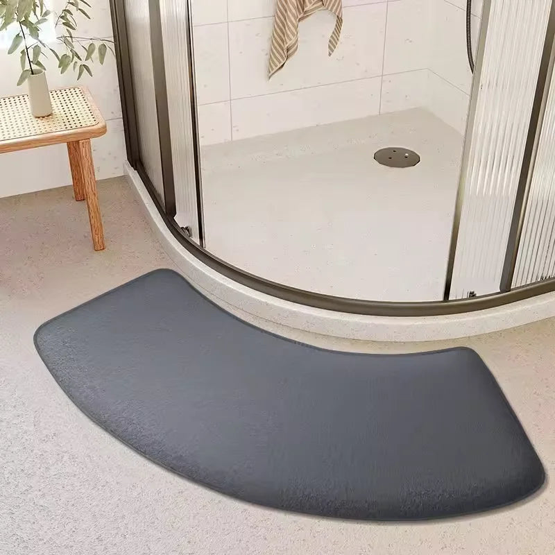 Super Absorbent Bathroom Floor Mat – Quick-Dry Non-Slip Bath & Door Mat