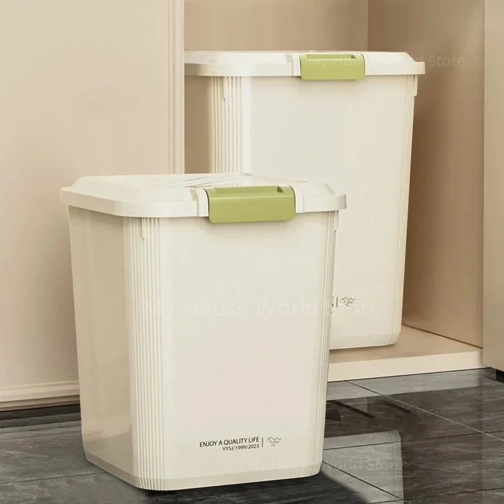 10kg Rice Storage Container with Airtight Lid – Grain Dispenser for Rice, Cereal & Pet Food
