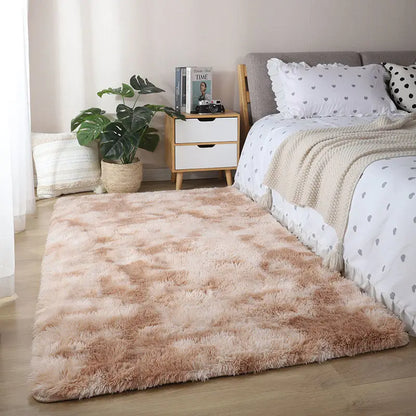 Fluffy Shaggy Area Rug 160x230cm – Soft Non-Slip Carpet for Bedroom & Living Room