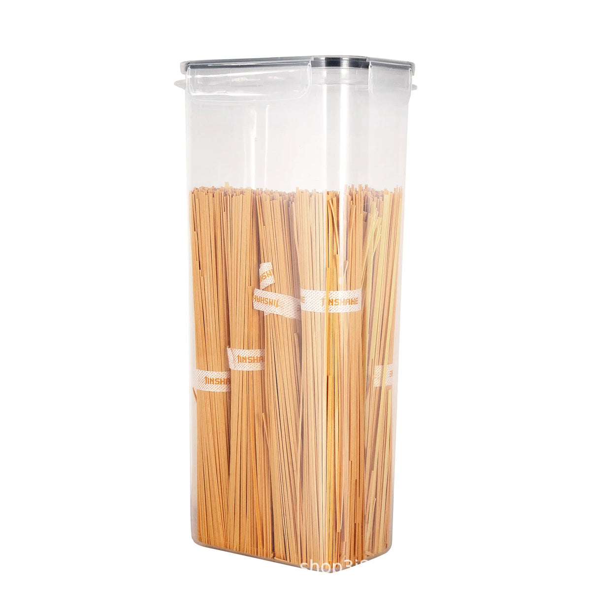 7-Piece Airtight Food Storage Container Set – BPA-Free Plastic Boxes with Labels & Marker