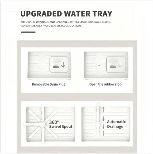 2-Tier Stainless Steel Dish Drying Rack with Drainboard – Rustproof Kitchen Counter Organizer