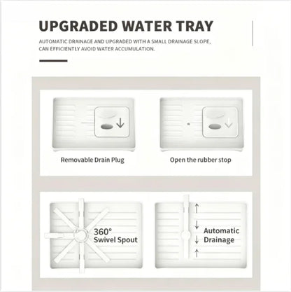 2-Tier Stainless Steel Dish Drying Rack with Drainboard – Rustproof Kitchen Counter Organizer