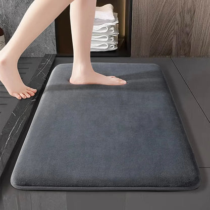 Super Absorbent Bathroom Floor Mat – Quick-Dry Non-Slip Bath & Door Mat