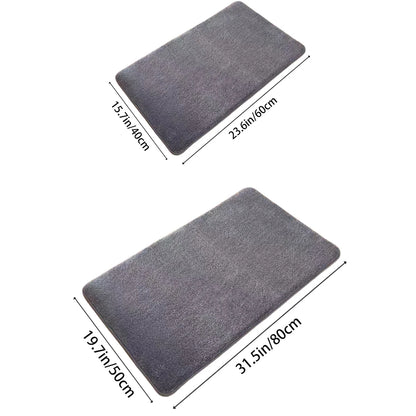 Super Absorbent Bathroom Floor Mat – Quick-Dry Non-Slip Bath & Door Mat