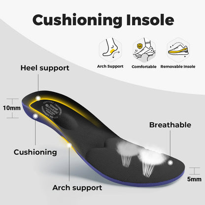 FitVille Diabetic Shoes for Men Extra Wide Hook