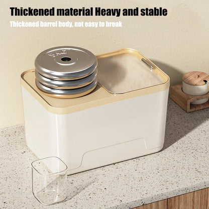 5/10/15kg Rice Storage Container with Airtight Lid – Moisture & Insect Proof Grain Box