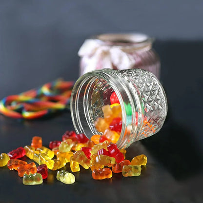4oz (100ml) Mini Glass Mason Jars with Separable Lids