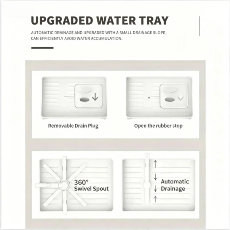 2-Tier Stainless Steel Dish Drying Rack with Drainboard – Rustproof Kitchen Counter Organizer