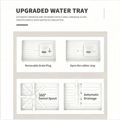 2-Tier Stainless Steel Dish Drying Rack with Drainboard – Rustproof Kitchen Counter Organizer